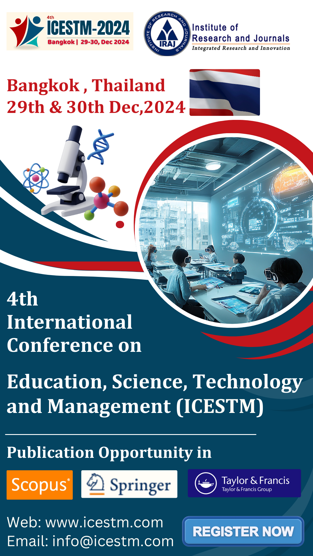 Education, Science, Technology and Management Conference in Bangkok